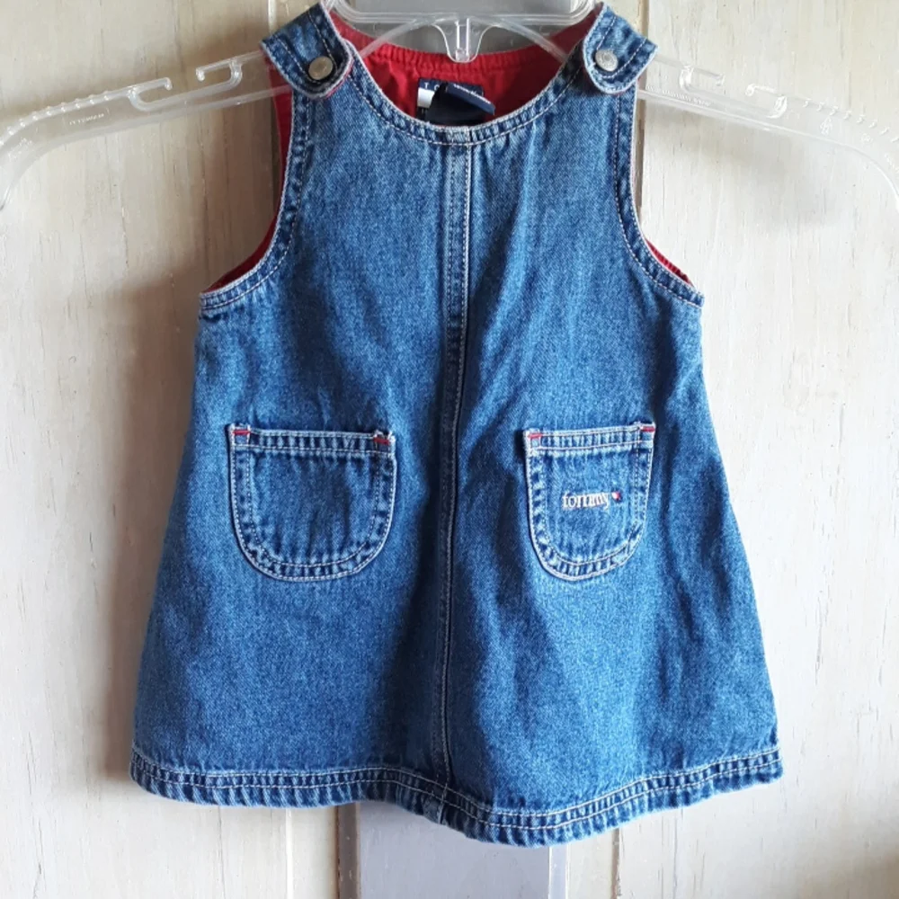 TOMMY HILFIGER INFANT 3-6 MONTH JUMPER DRESS